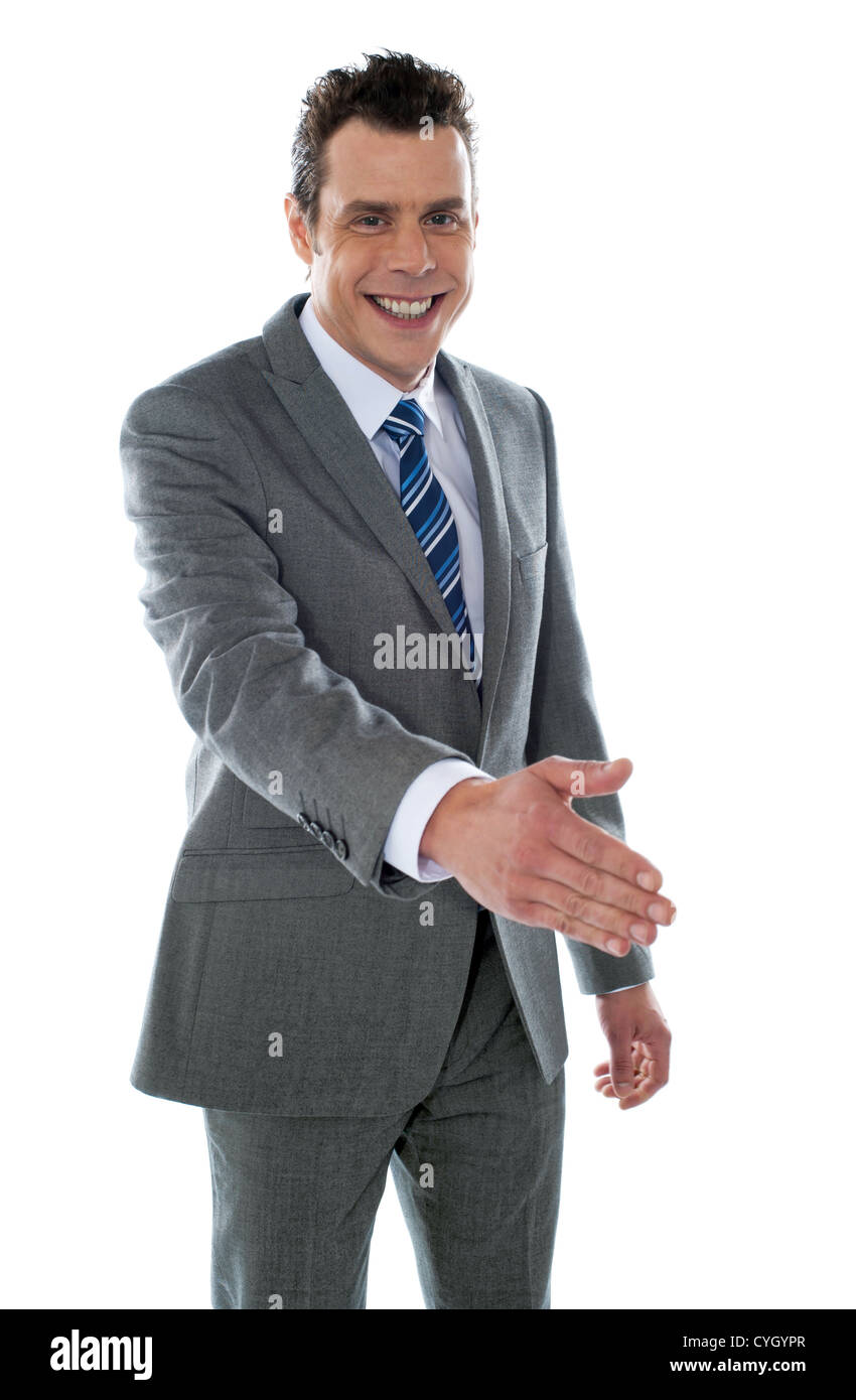 Guy handshake hi-res stock photography and images - Alamy