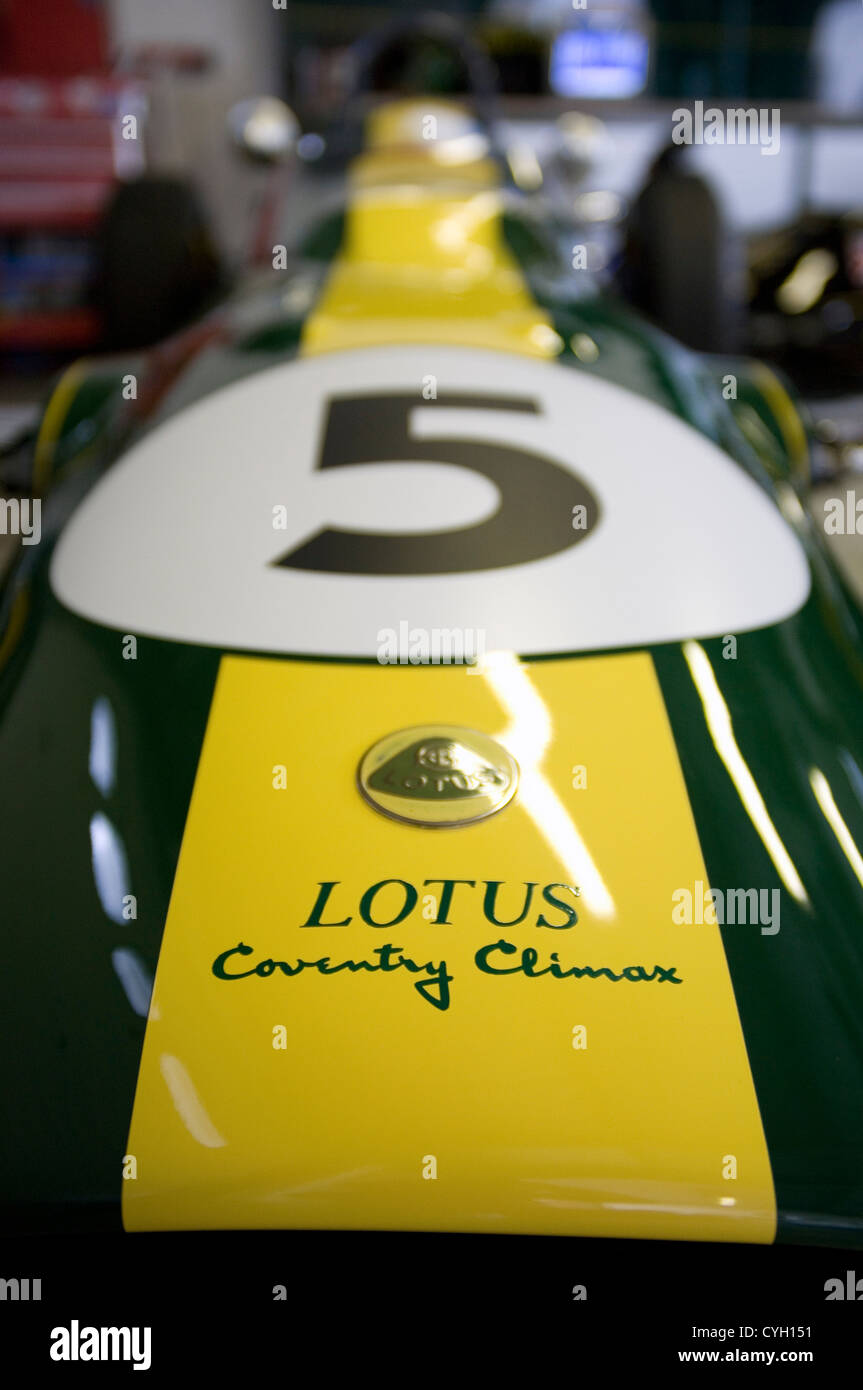 Lotus Coventry Climax racing car. Stock Photo