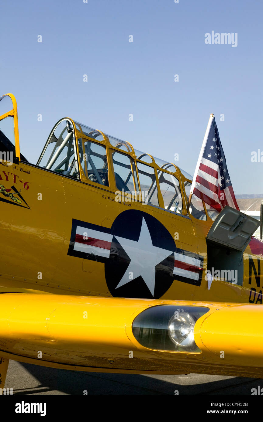USAF WWII aircraft at the Reno Air show Nevada USA Stock Photo