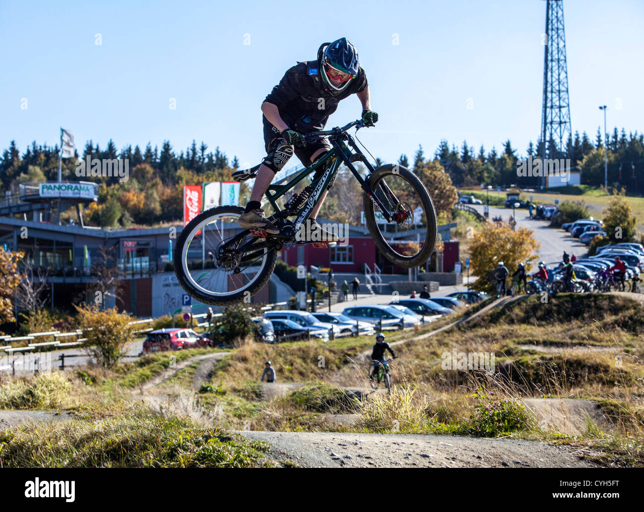 bobsled mountain bike trail