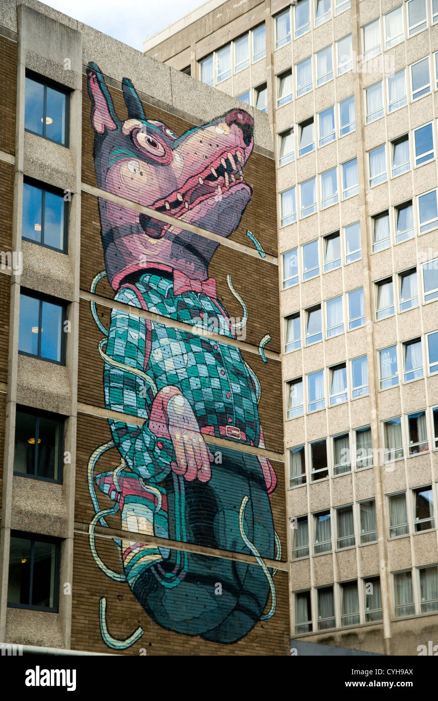 See No Evil Street Art Project Nelson Street Bristol England Stock see-no-evil-street-art-project-nelson-street-bristol-england-stock