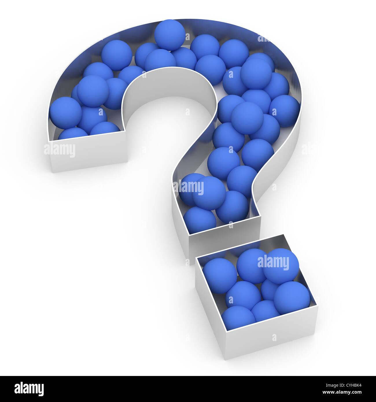 blue question mark Stock Photo Alamy
