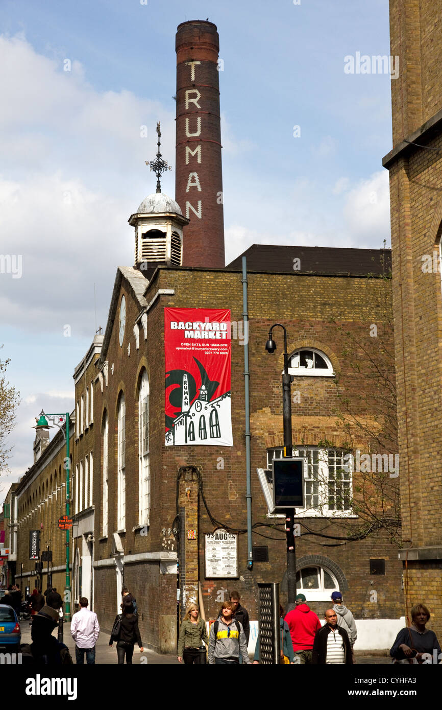 Backyard Market,The Old Truman Brewery, Brick Lane, Spitalfields, East