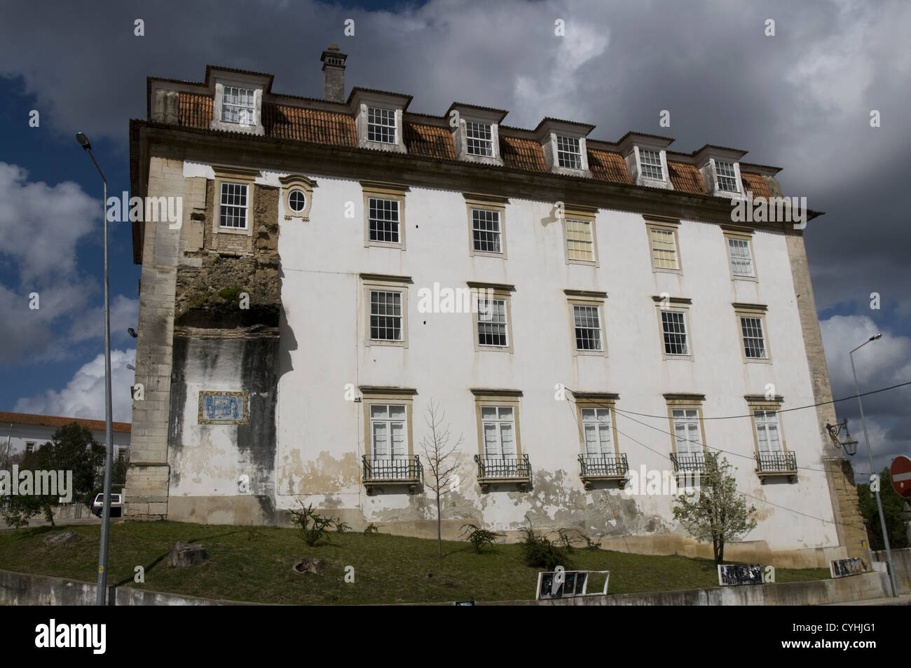 old building close to the Coimbra University in Portugal Stock Photo