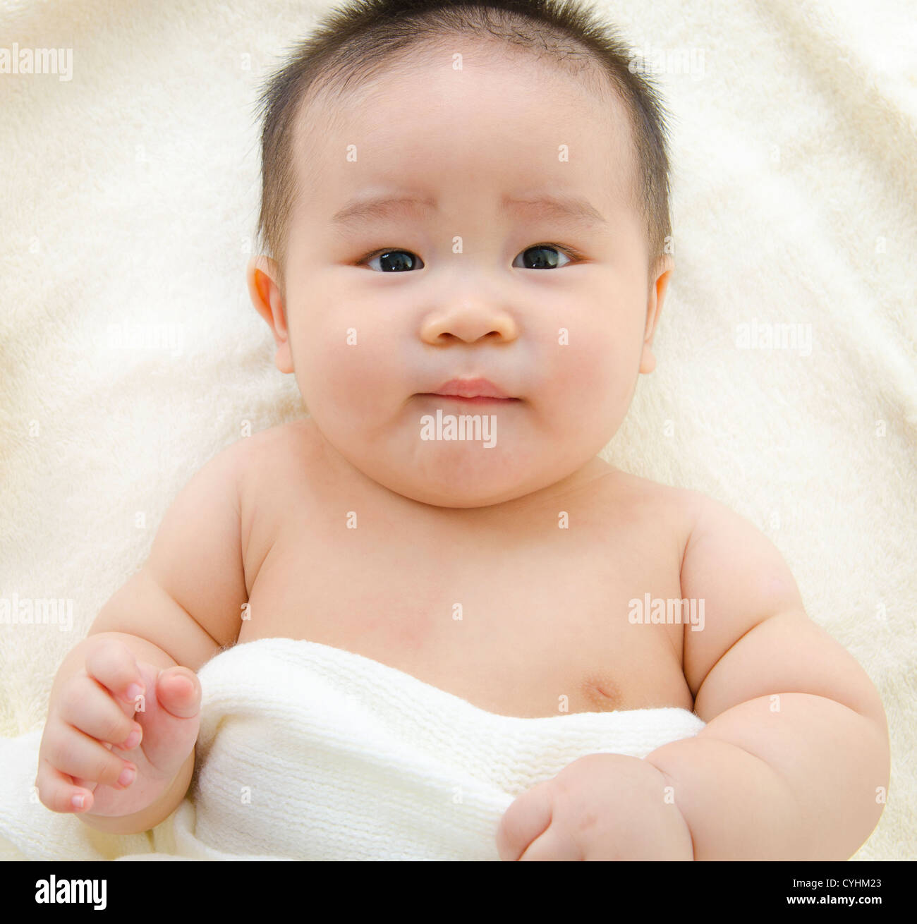 Tiny Gentle Asian Babies Calendar 