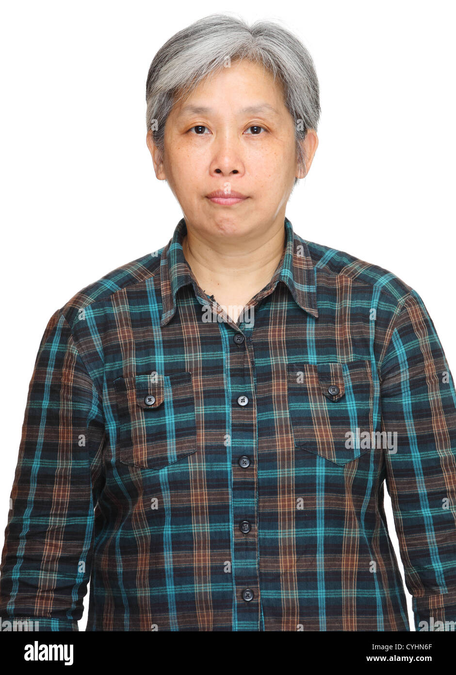 Asian woman mature hi-res stock photography and images - Alamy