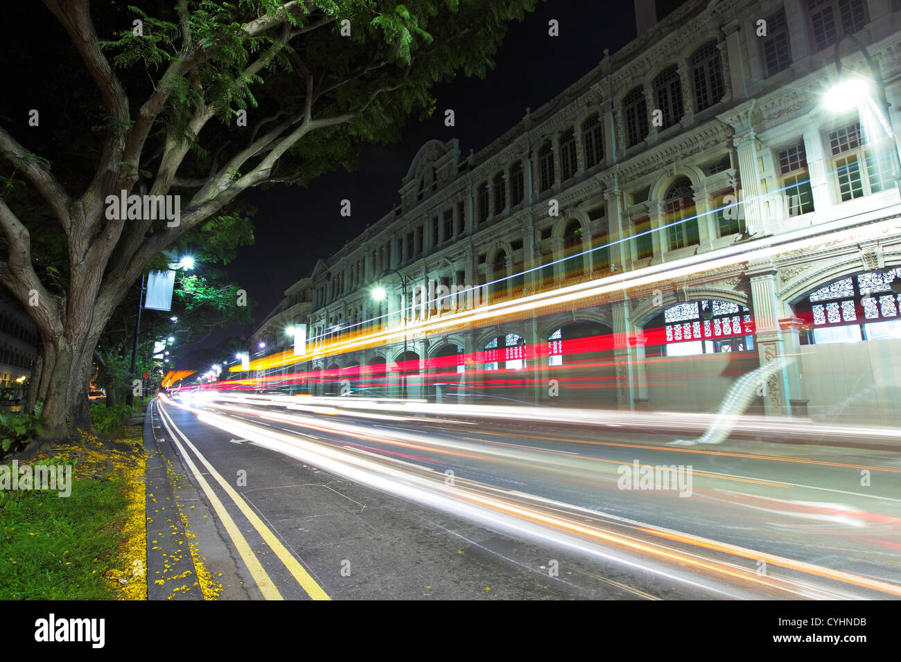Singapore road hi-res stock photography and images - Alamy