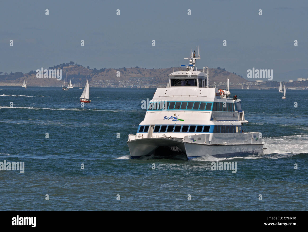 Vallejo ferry arrives in San Francisco Stock Photo Alamy
