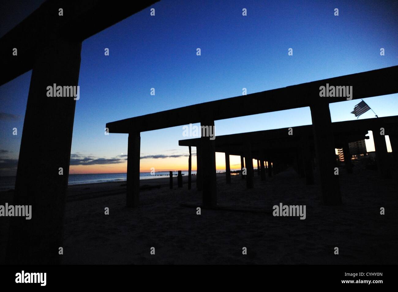 UNITED STATES - June 2023: Ibis spend time catching bugs in the abandoned  village of Portsmouth. Hurricane Dorian, which made landfall on September 6  Stock Photo - Alamy