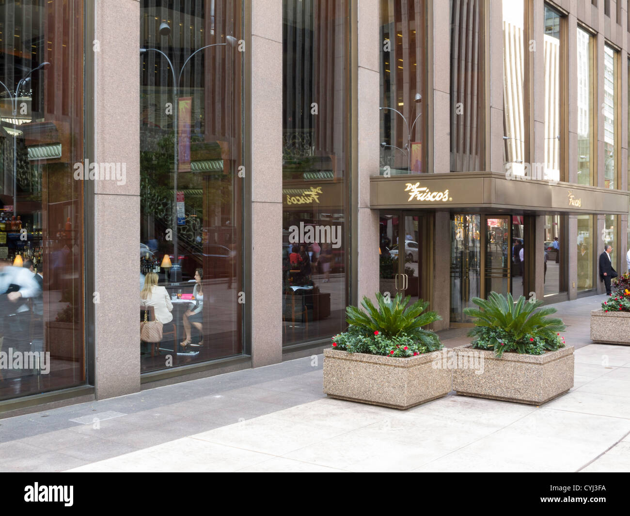 Entrance, Del Frisco's Steak Restaurant, NYC Stock Photo - Alamy