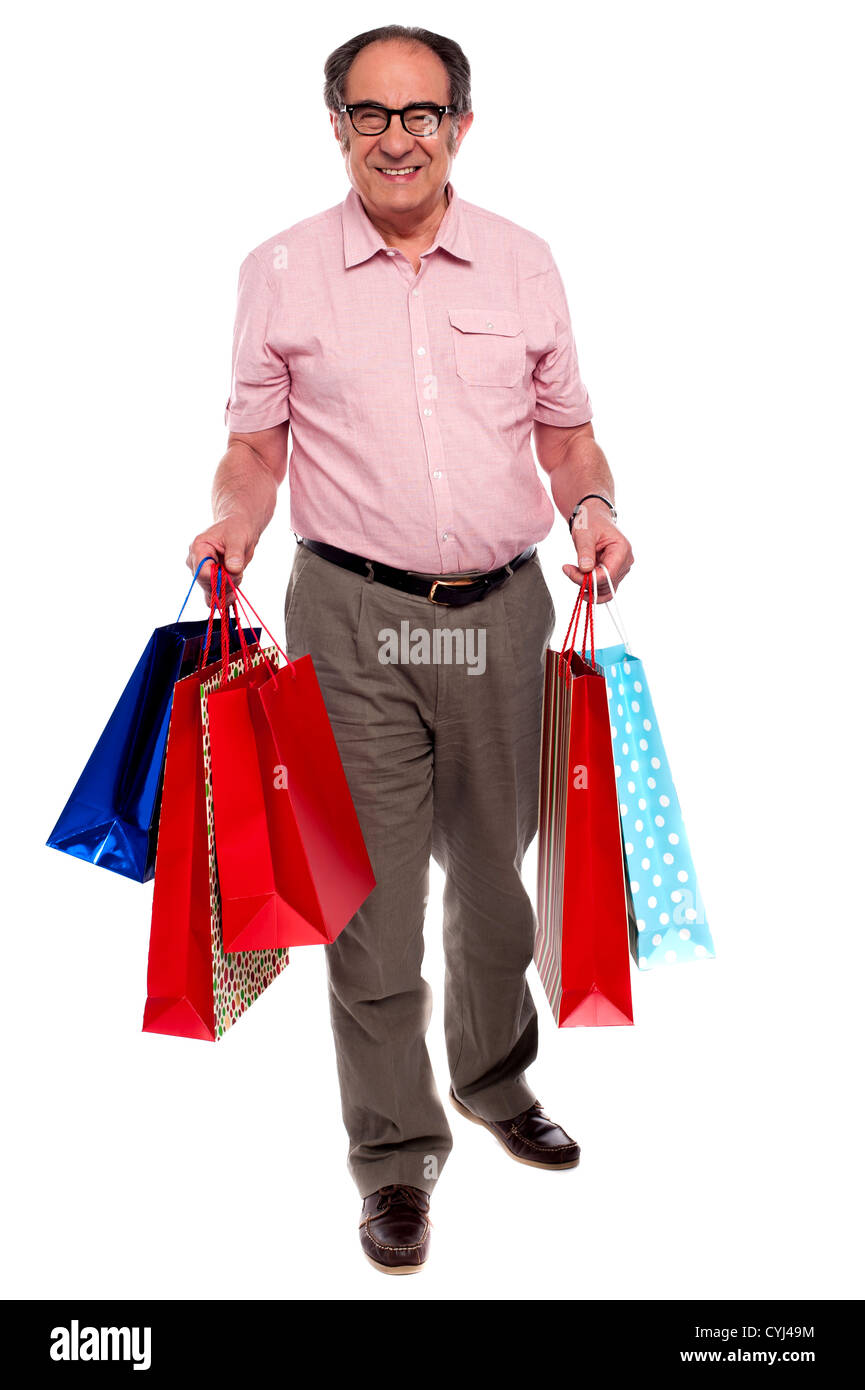 Full length portrait happy man hi-res stock photography and images - Alamy
