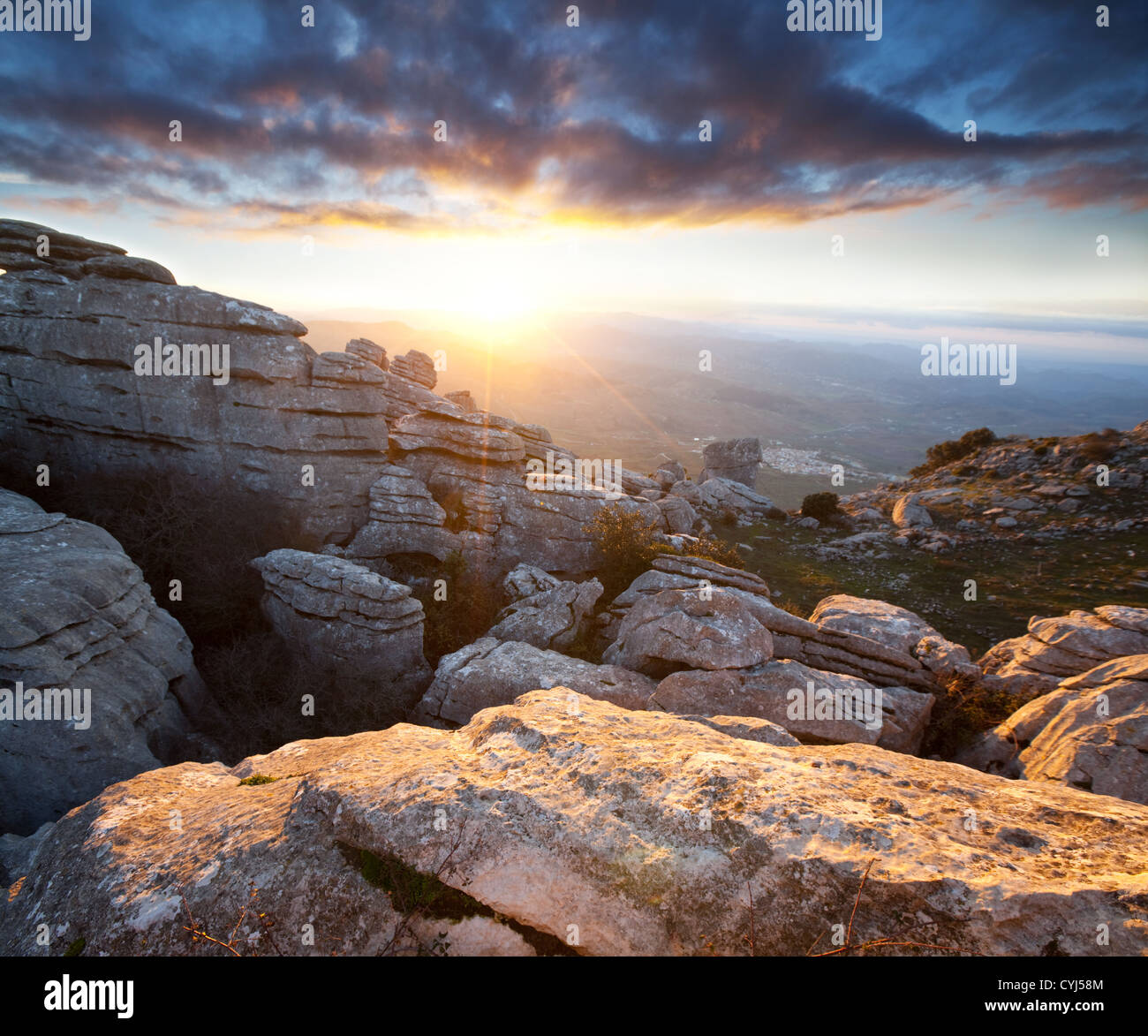 Sierra del torcal sierra hi-res stock photography and images - Alamy