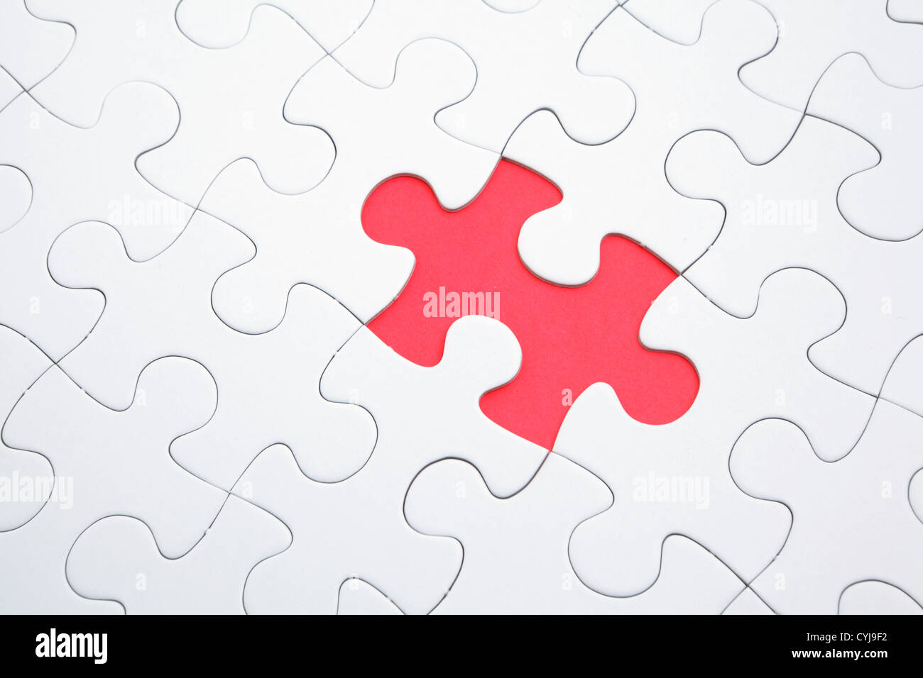 puzzle with missing parts Stock Photo Alamy