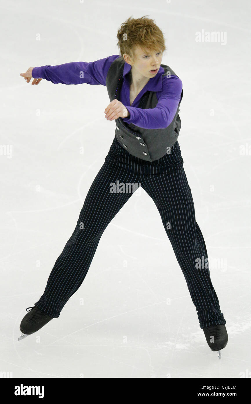 Kevin Reynolds (CAN), NOVEMBER 2, 2012 Figure Skating Kevin