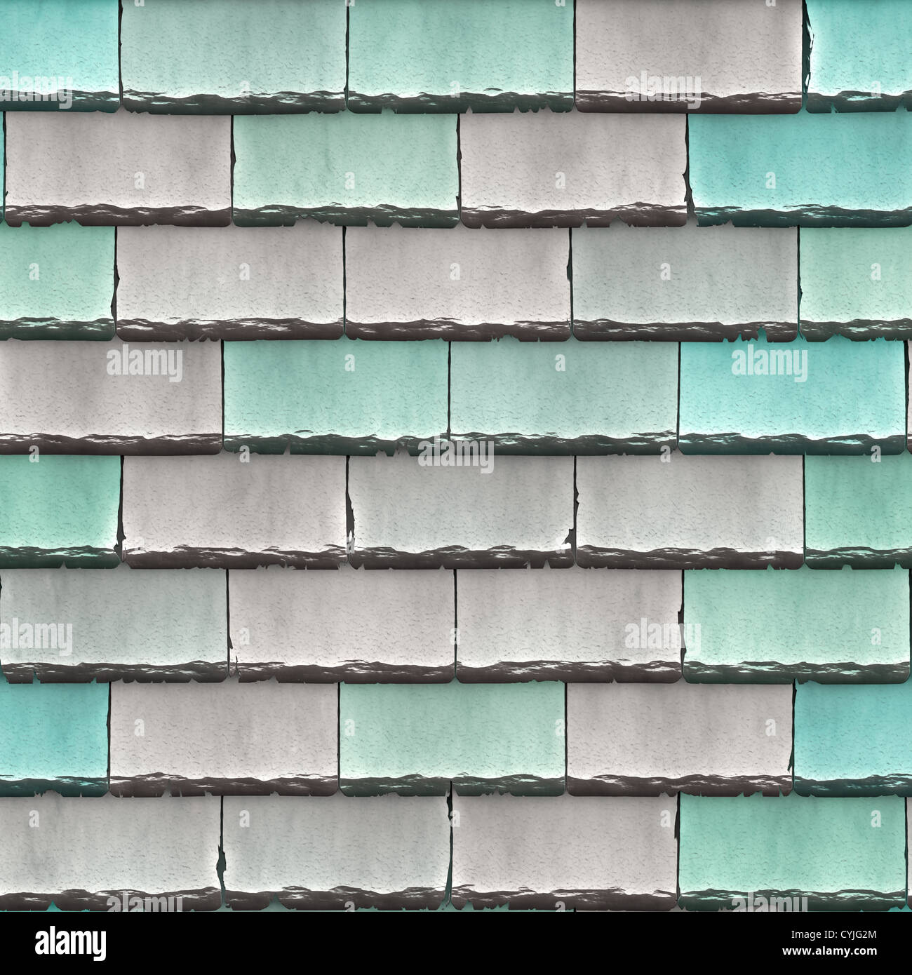 High quality seamless roof shingles background Stock Photo