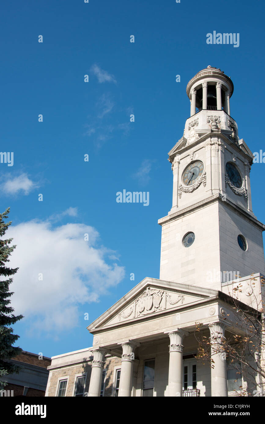 New York, St. Lawrence County, Ogdensburg. Downtown Ogdensburg
