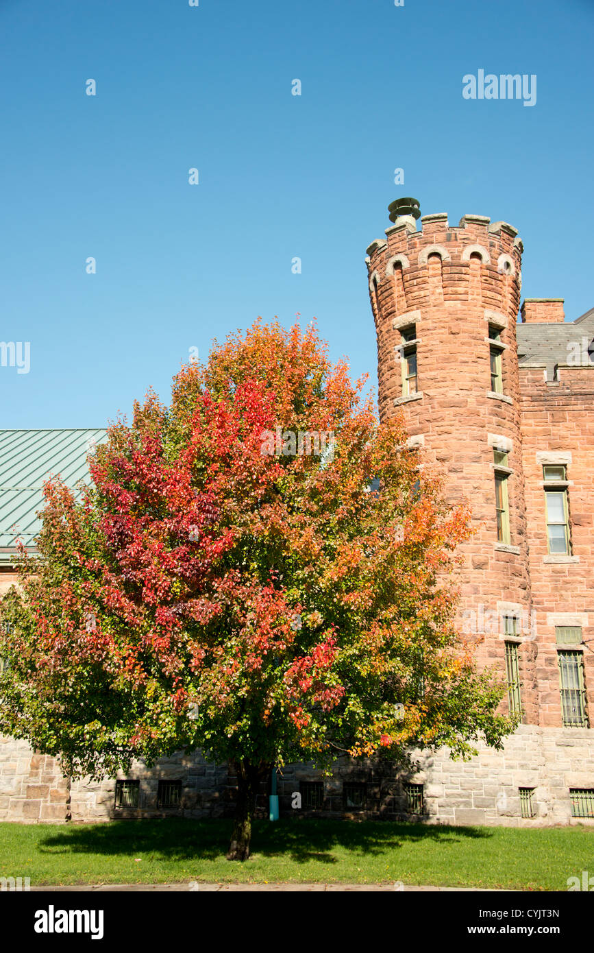 New York, Ogdensburg. Historic National Guard Armory, c. 1898, National
