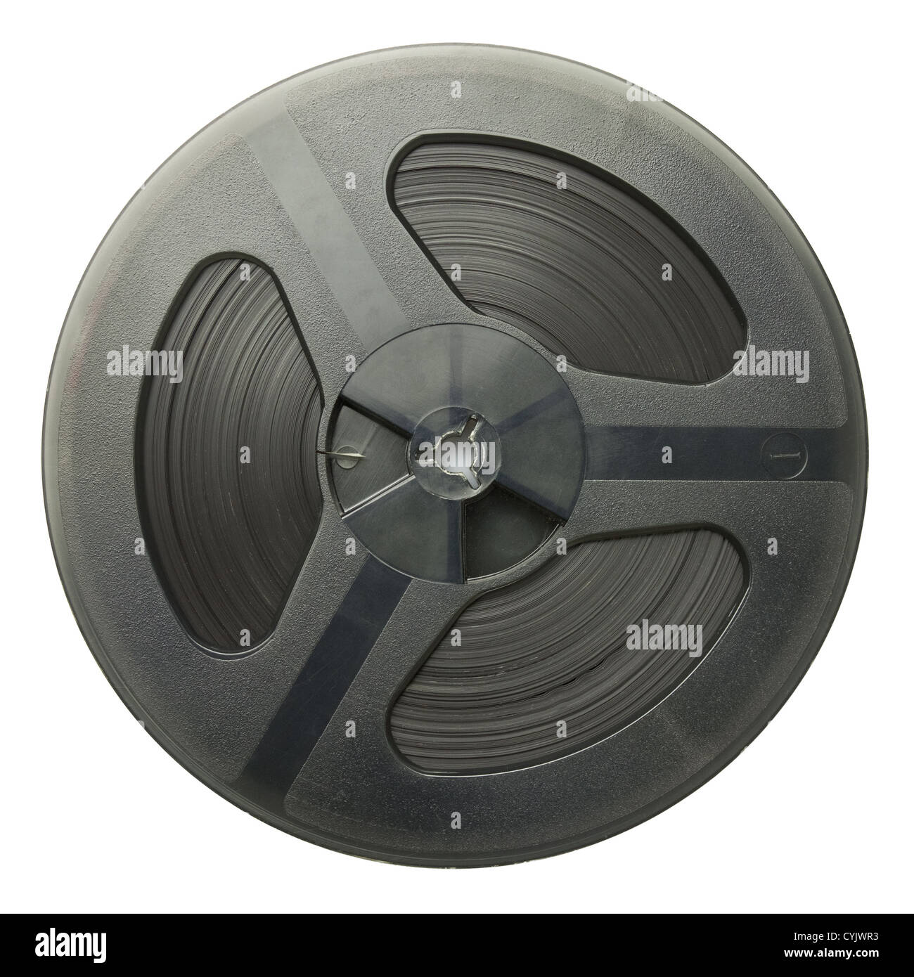 Vintage audio reel, isolated Stock Photo Alamy