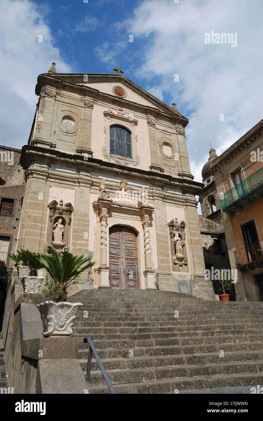 Basilica Madonna della Catena, Castiglione di Sicilia, Sicily, Italy Stock  Photo - Alamy