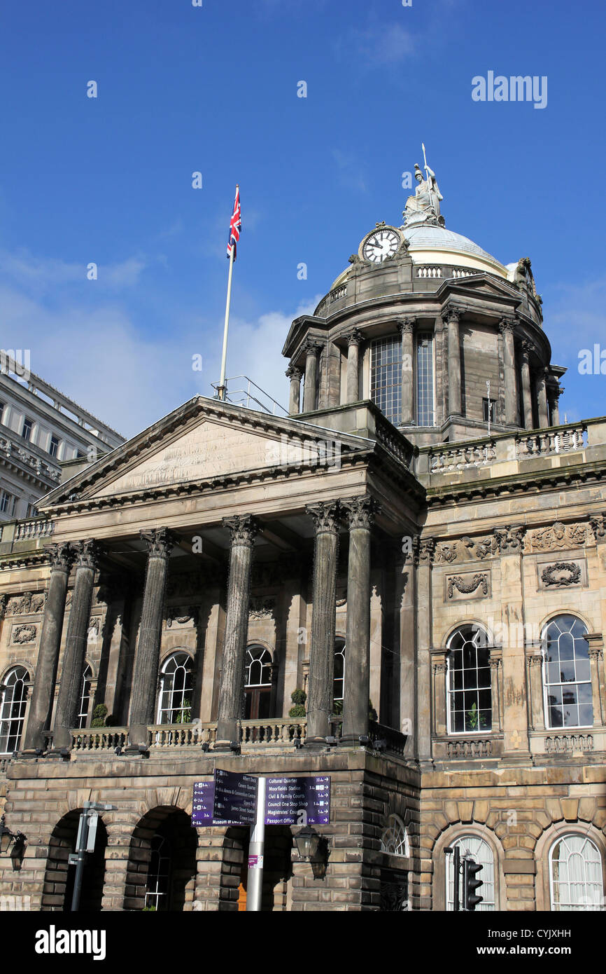 Liverpool Town Hall Stock Photo