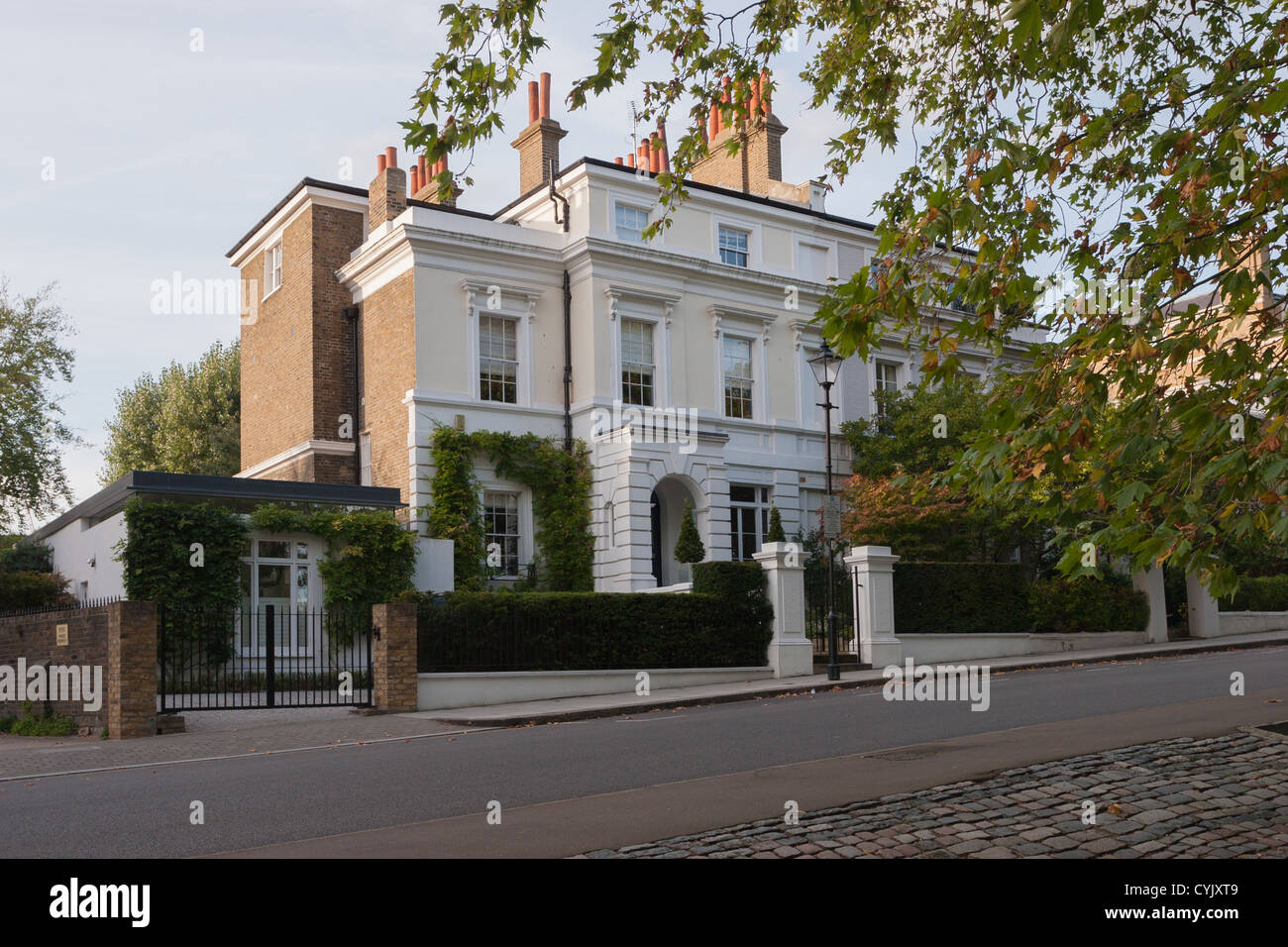 A large house next to Highbury Fields, Islington, North London United
