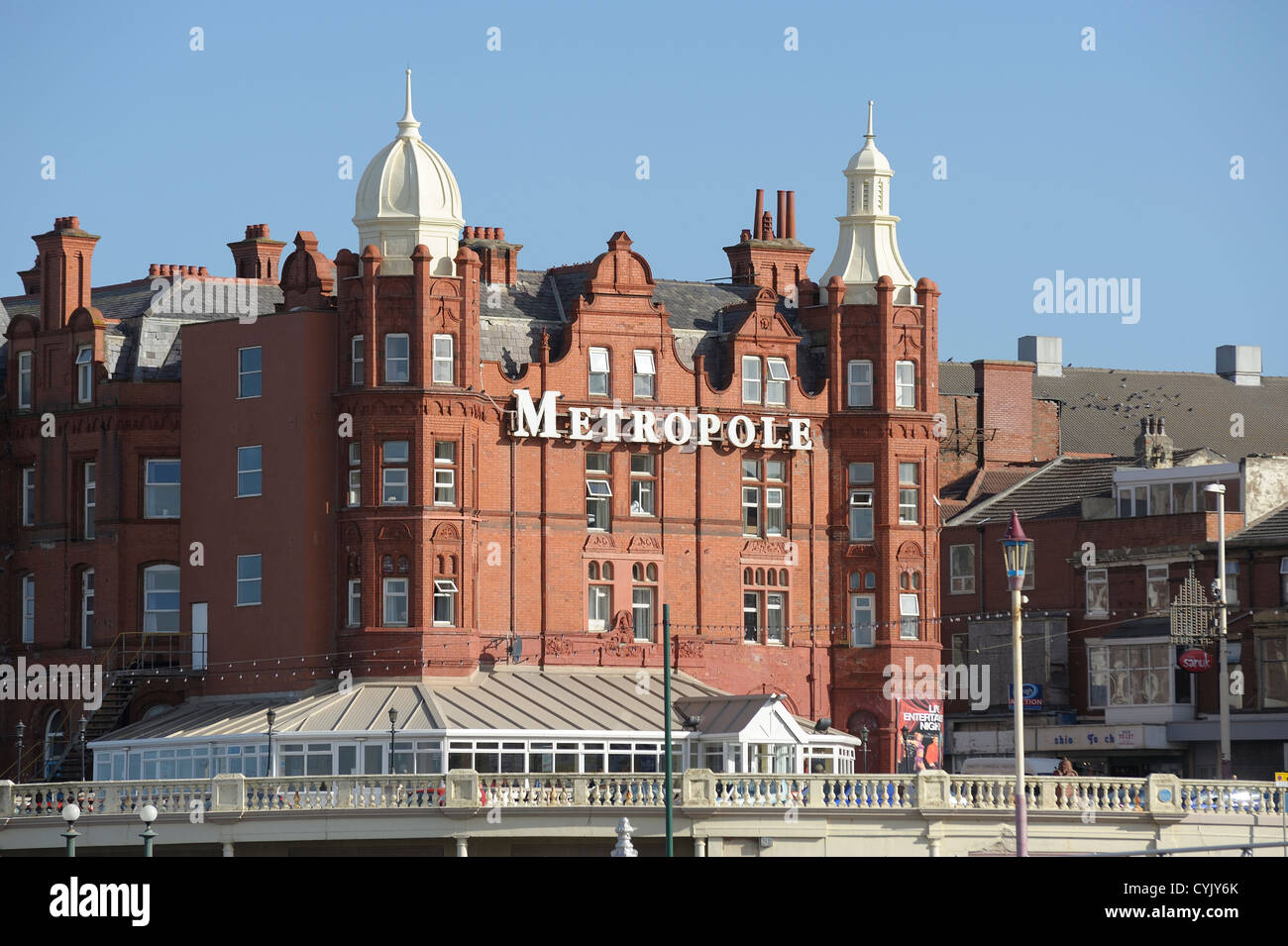 Metropole hotel Blackpool Lancashire england uk Stock Photo