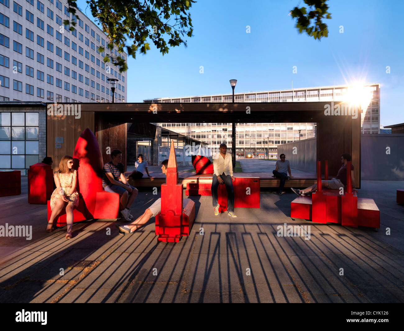 The London Dresser, London, United Kingdom. Architect SOCA, 2012 Stock