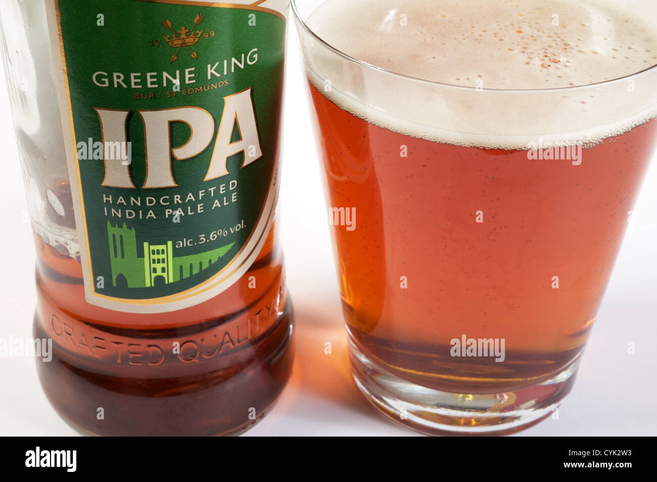 Greene King IPA (India Pale Ale Stock Photo Alamy