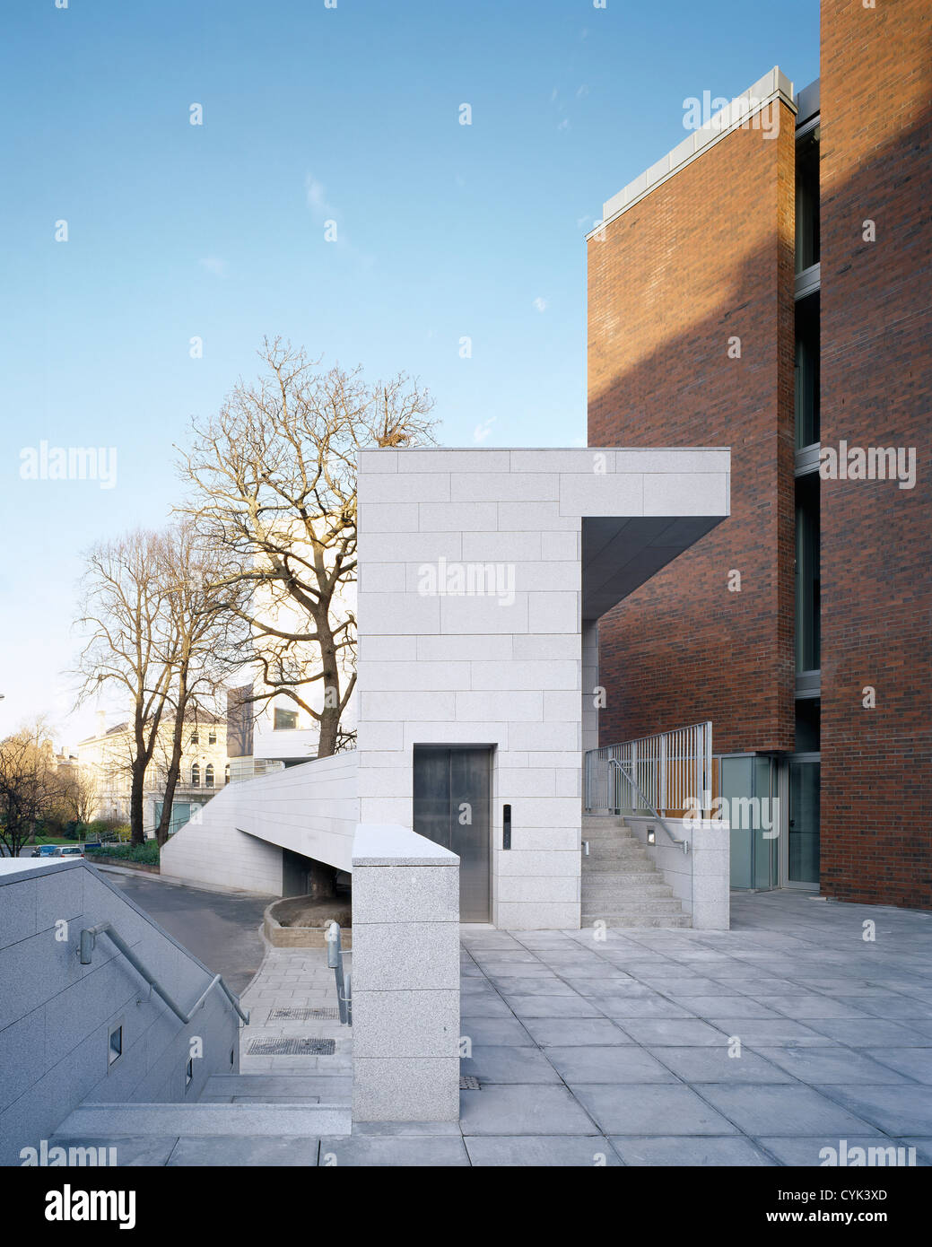 Parson's Building Extension, Dublin, Ireland. Architect Grafton Architects, 2005 Stock Photo