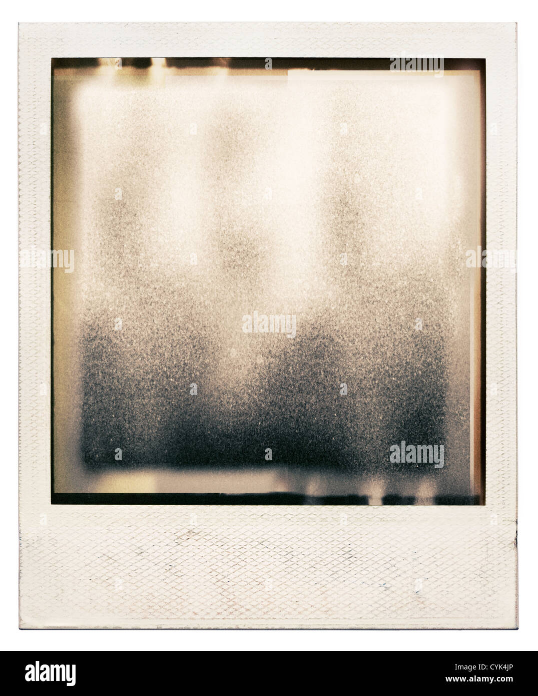 instant film frame Stock Photo