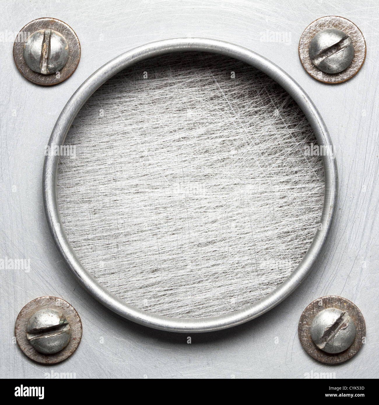 Metal plate texture with rivets Stock Photo - Alamy