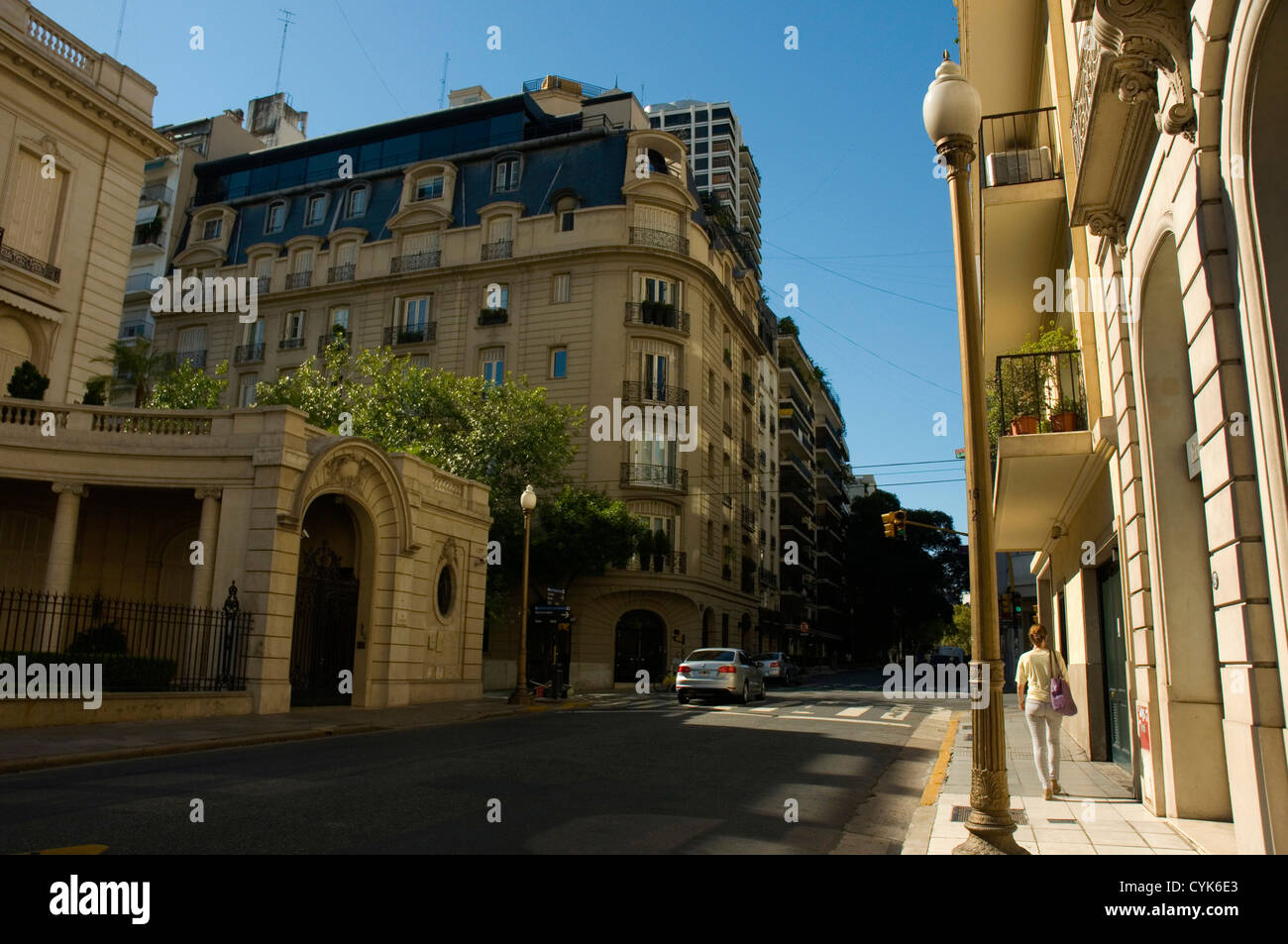 Argentina. Buenos Aires. Recoleta. Avenida Alvear. Apartment building