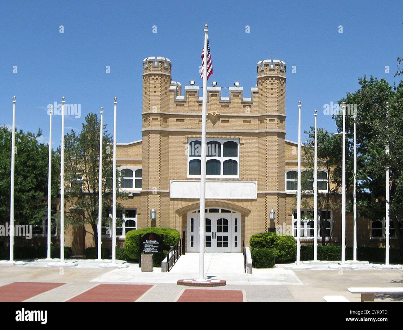 Enrollment and Development Center building at New Mexico Military
