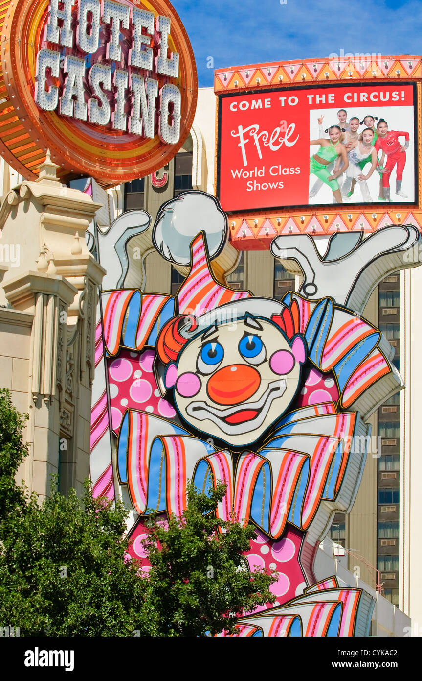 Circus Circus Hotel Casino Reno, Nevada. Stock Photo