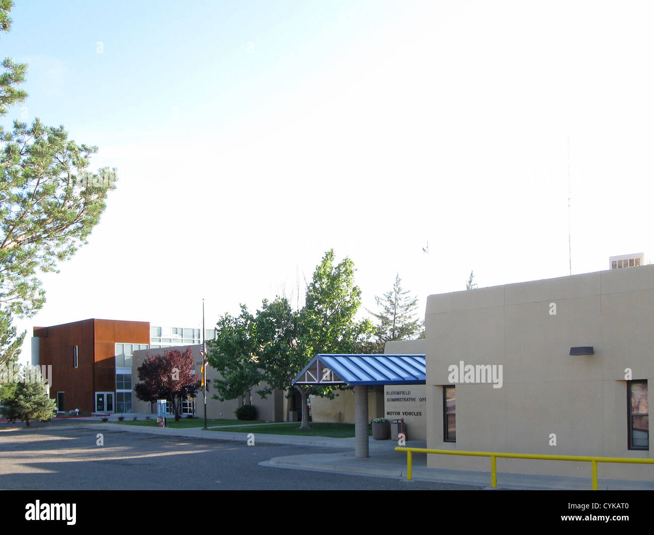 Bloomfield (New Mexico) Administrative Offices, located at 915 N. First Street Stock Photo Alamy