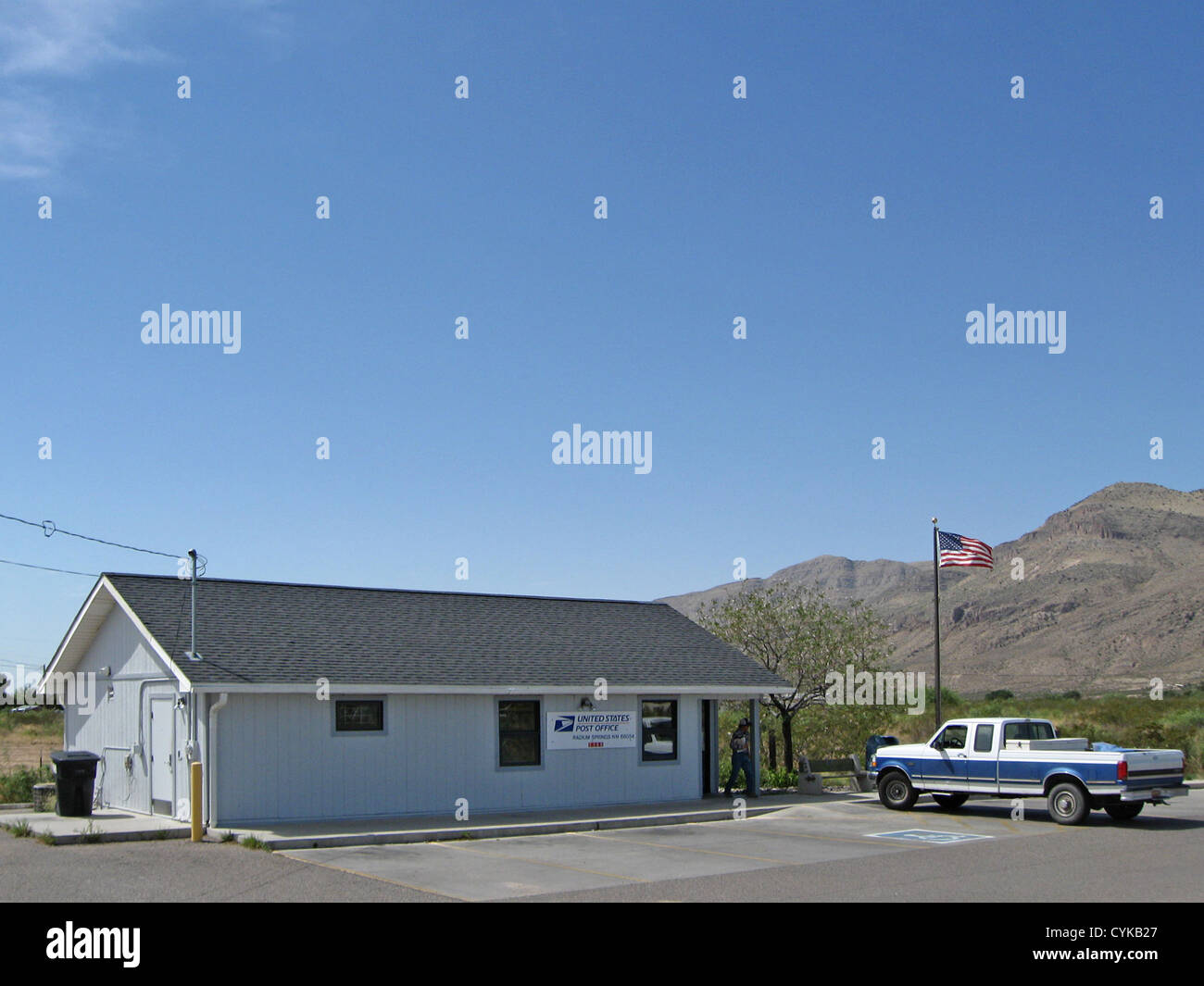 Radium Springs (New Mexico) post office, located at 1145 Fort Selden