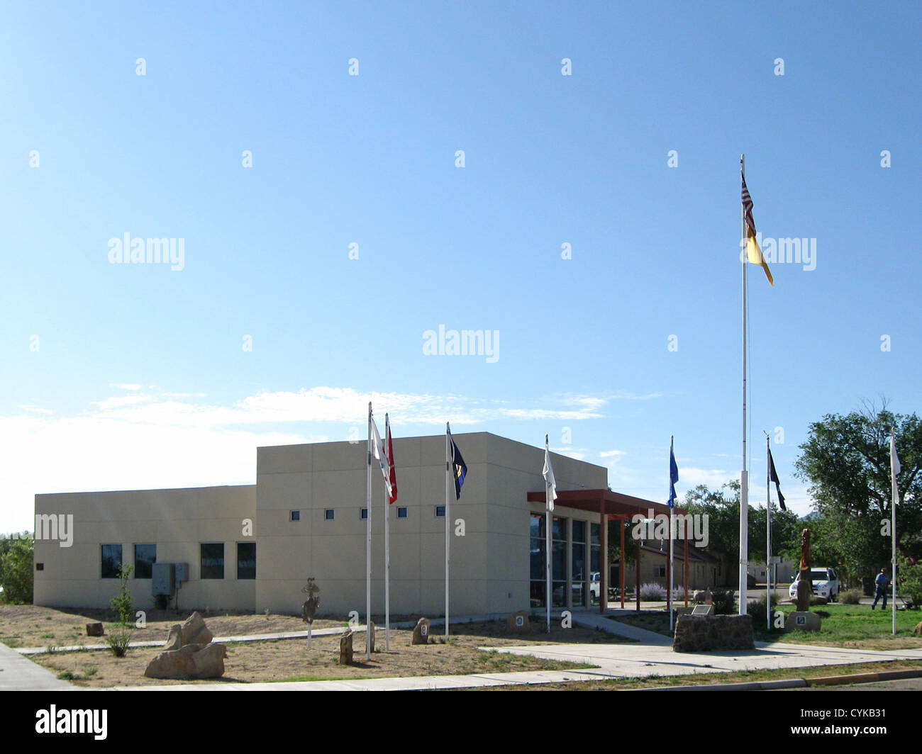 Carrizozo (New Mexico) Municipal Building, located at 400 9th Street in ...
