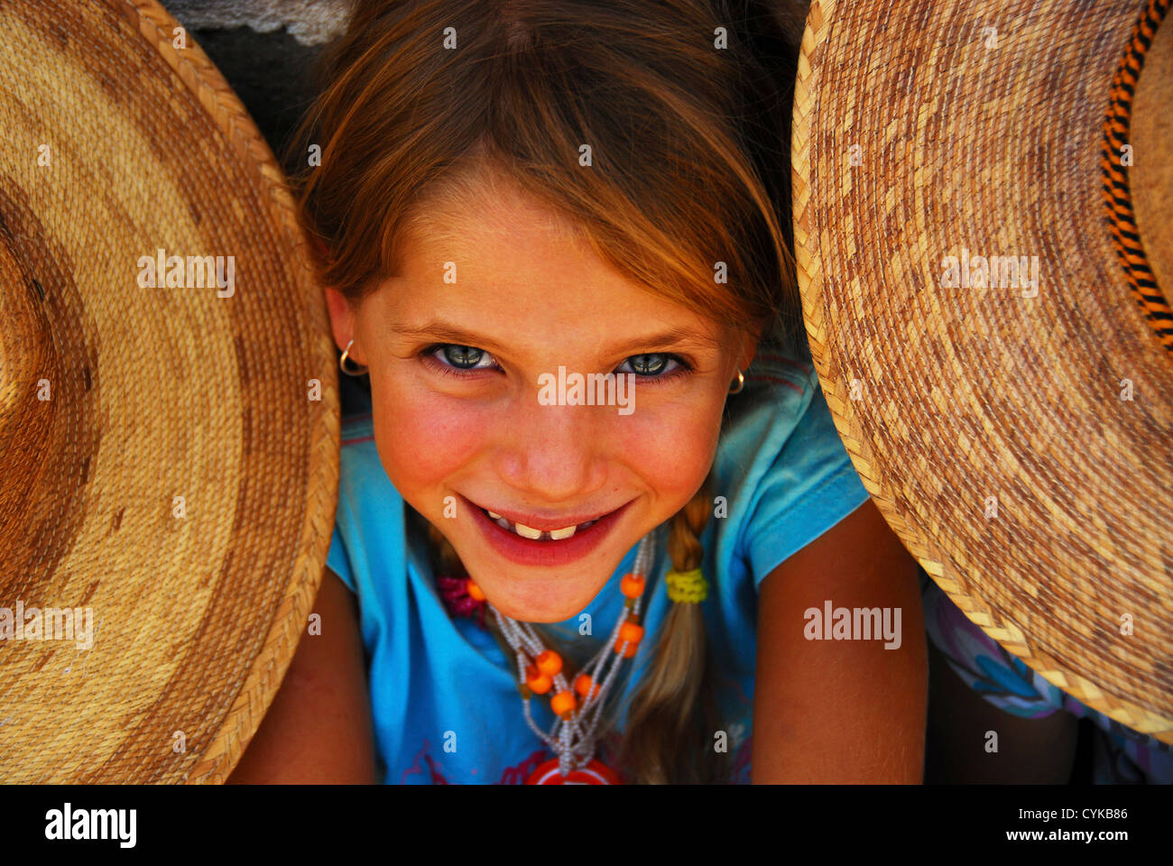 Little Mexican Girl Stock Photos Little Mexican Girl Stock