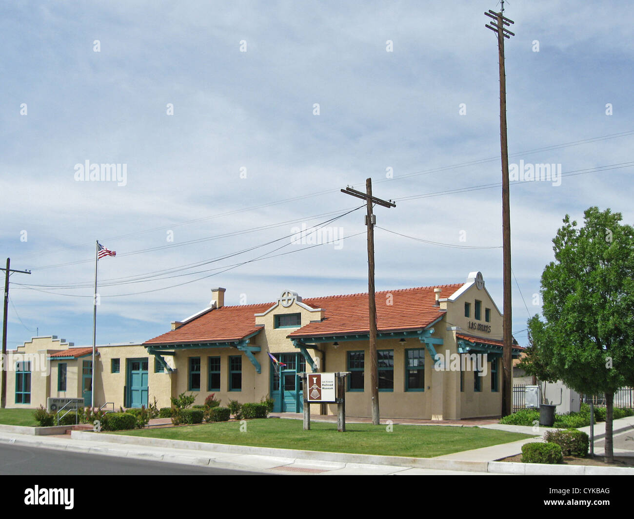 Las Cruces (New Mexico) Railroad Museum, located in a historic Santa Fe
