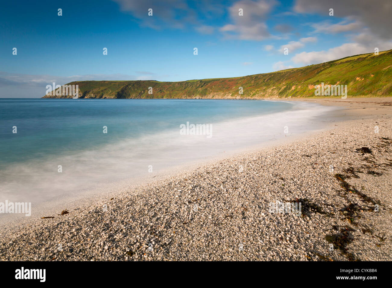Vault Beach and Dodman Point; Cornwall; UK Stock Photo Alamy