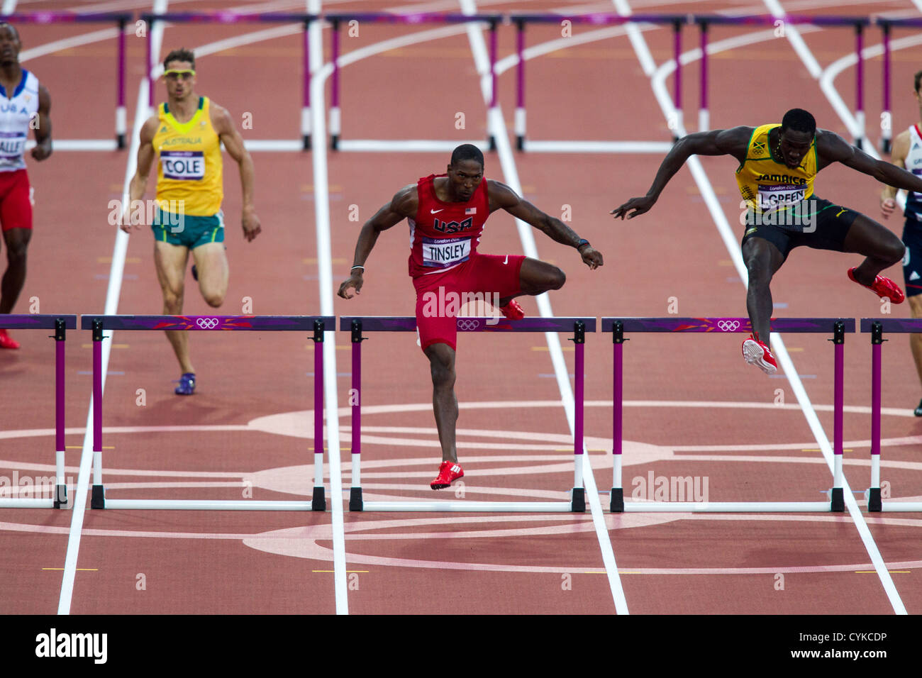 Aisha NAIBE-WEY Women's 400m Hurdles Heat 4, 2014 Sainsbury's