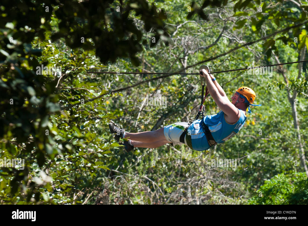 Zip line mexico hi-res stock photography and images - Alamy