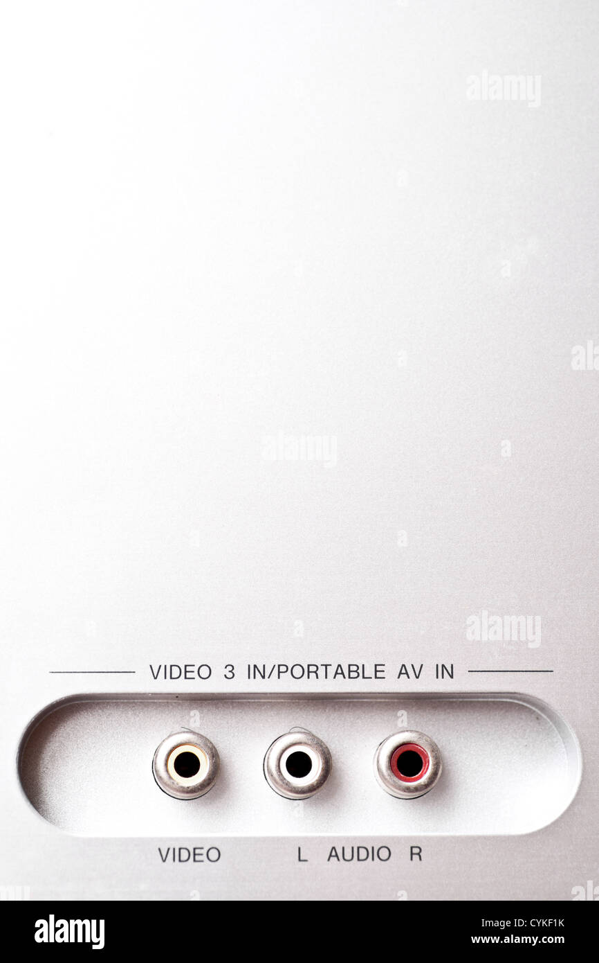 Amplifier input sockets hires stock photography and images Alamy