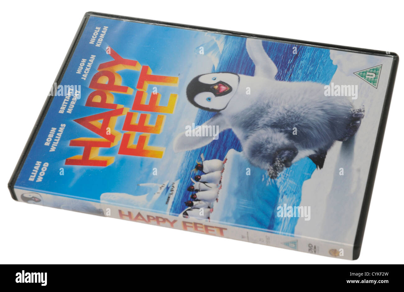 Happy Feet DVD Stock Photo