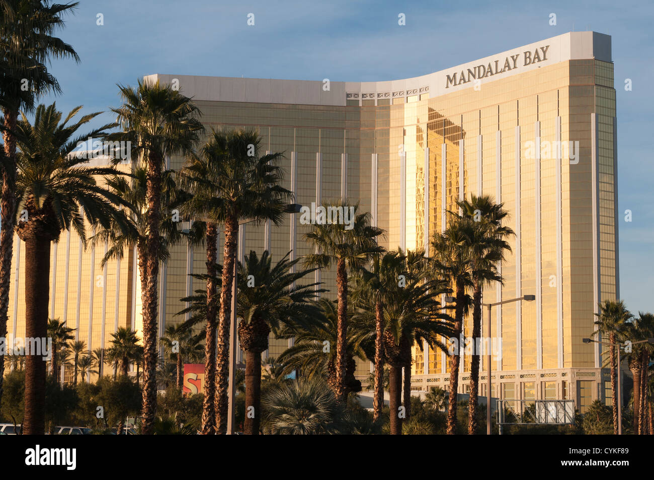 Mandalay Bay Resort and Casino Las Vegas, Nevada. Stock Photo