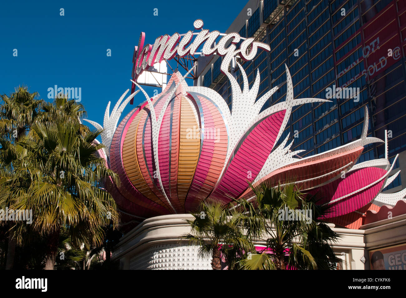 Flamingo Las Vegas Hotel & Casino Las Vegas, Nevada. Stock Photo