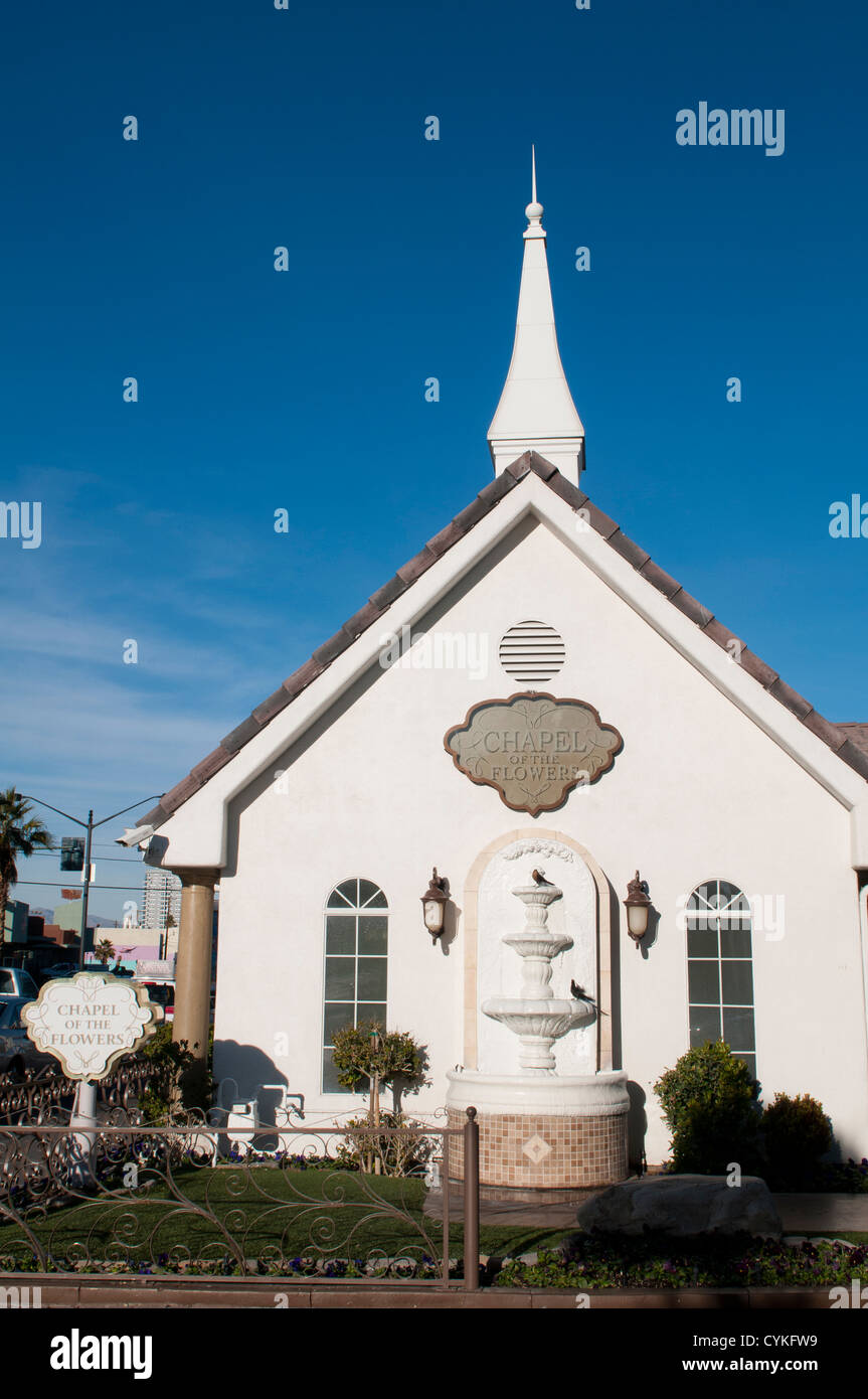 The Chapel of the Flowers Las Vegas, Nevada Stock Photo Alamy