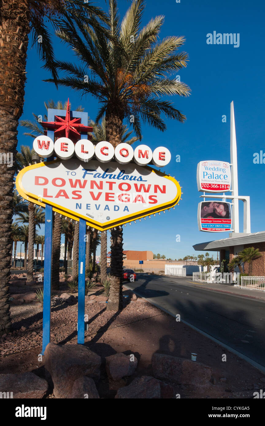 Old downtown las vegas hi-res stock photography and images - Alamy