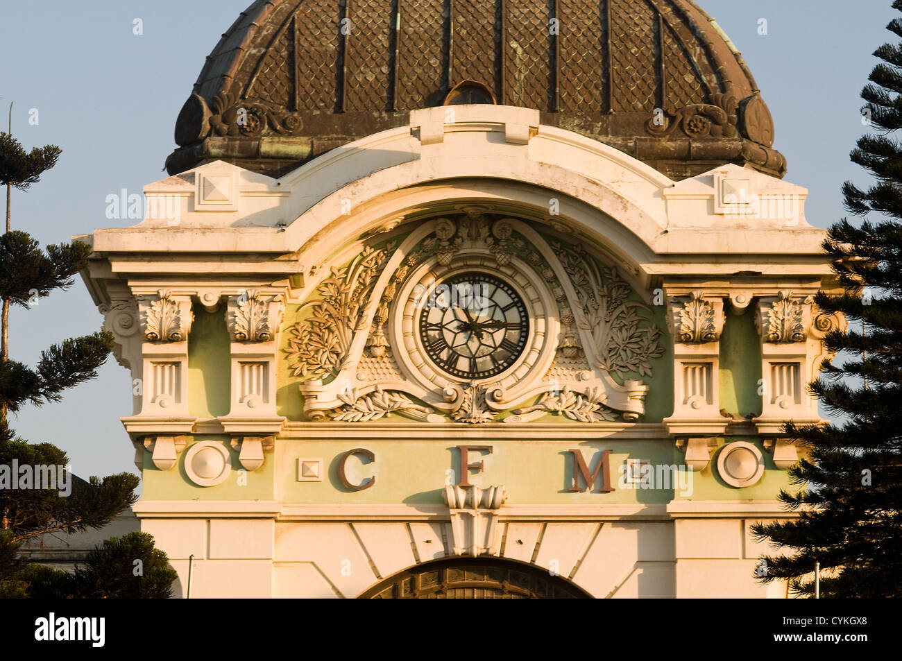 central station, maputo, mozambique Stock Photo