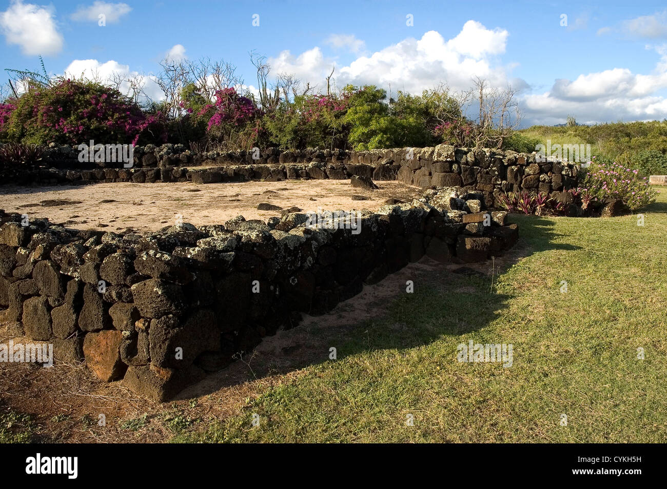 Native hawaiian religious platform hires stock photography and images